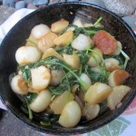 Miso-Buttered Turnips and Greens