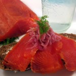 Salt-Cured Salmon With Aquavit and Dill