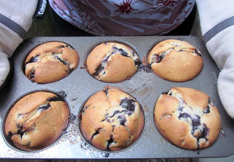 Blueberry Muffins 3